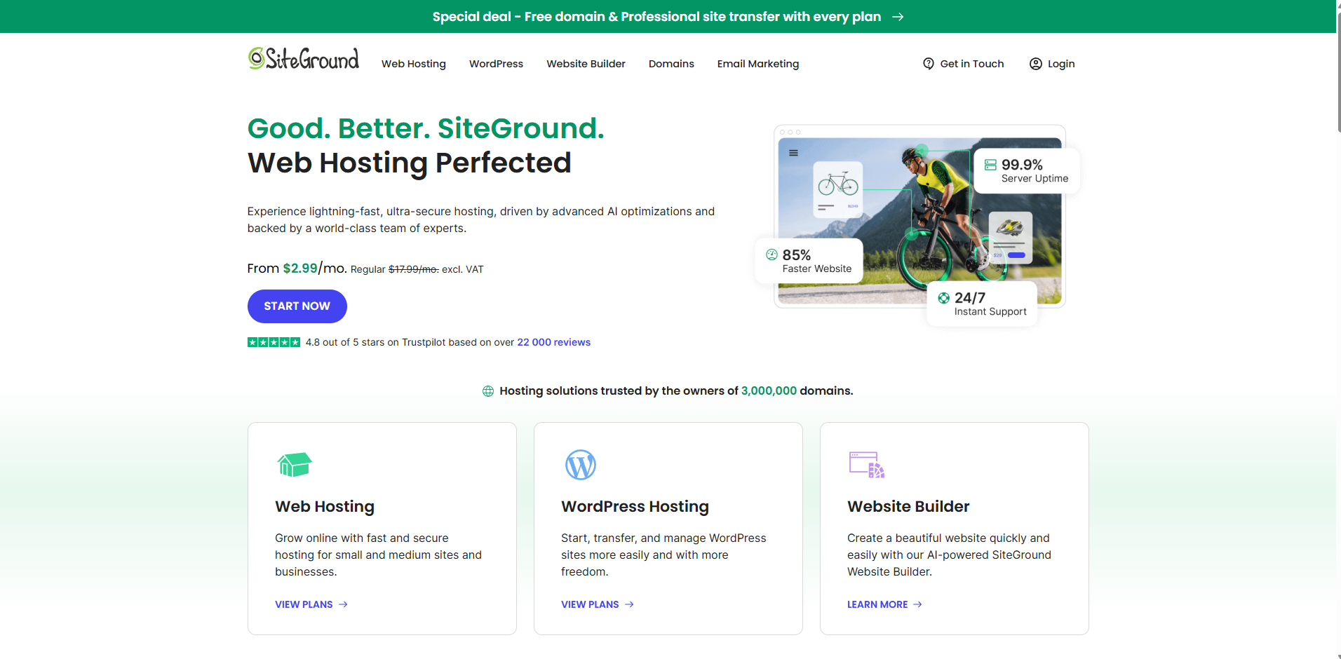 SiteGround Review